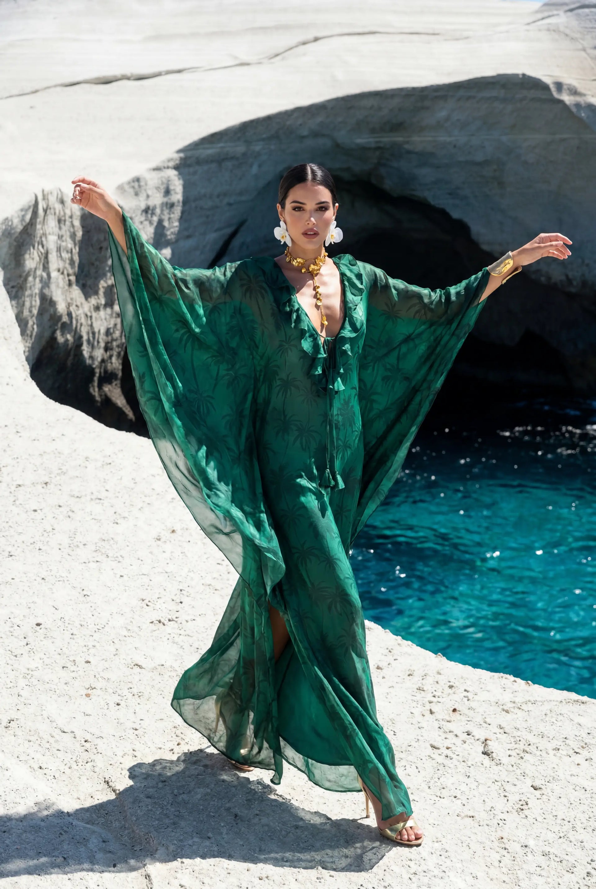 RAINA in Verde Palm