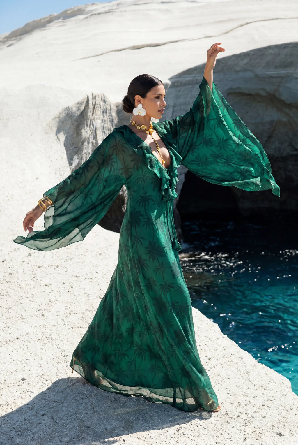 RAINA in Verde Palm